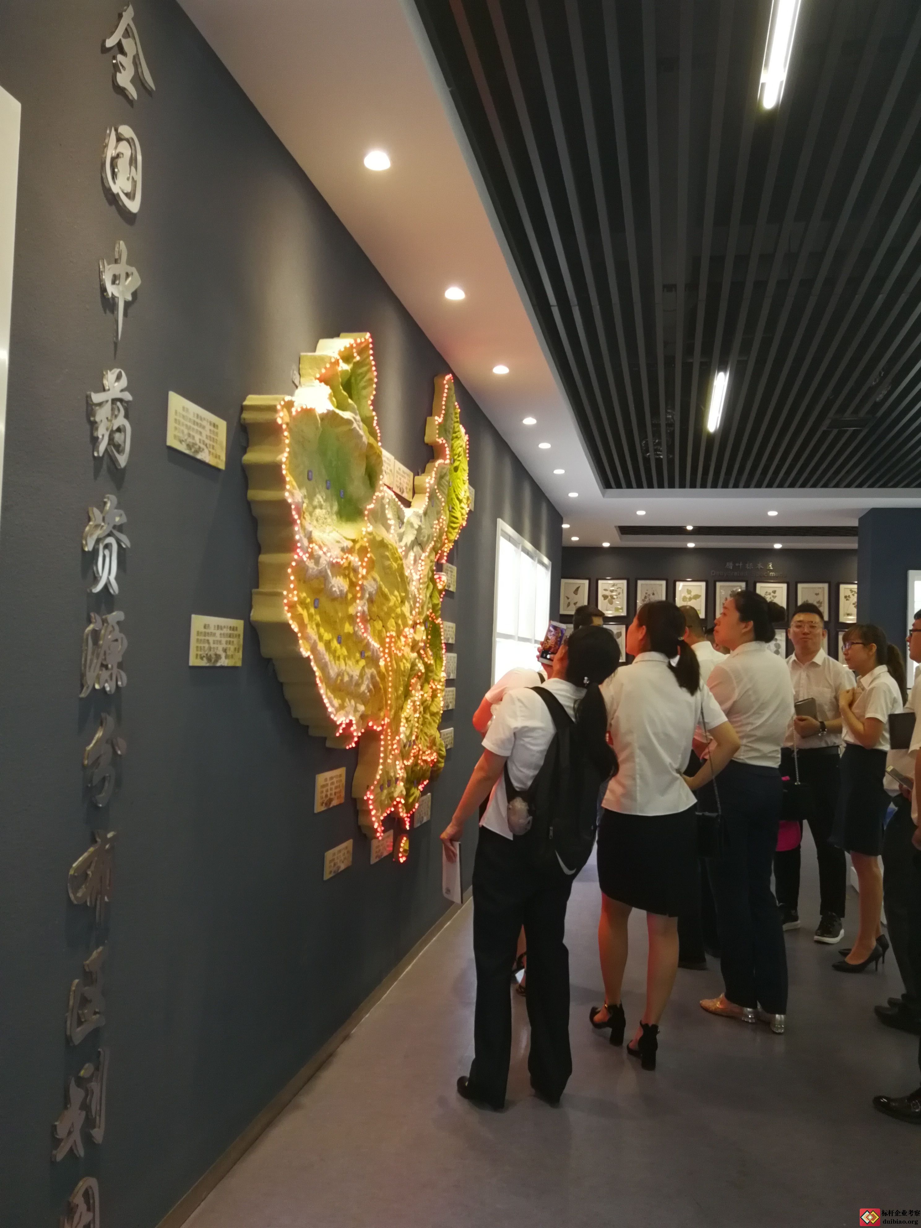 參觀步長制藥